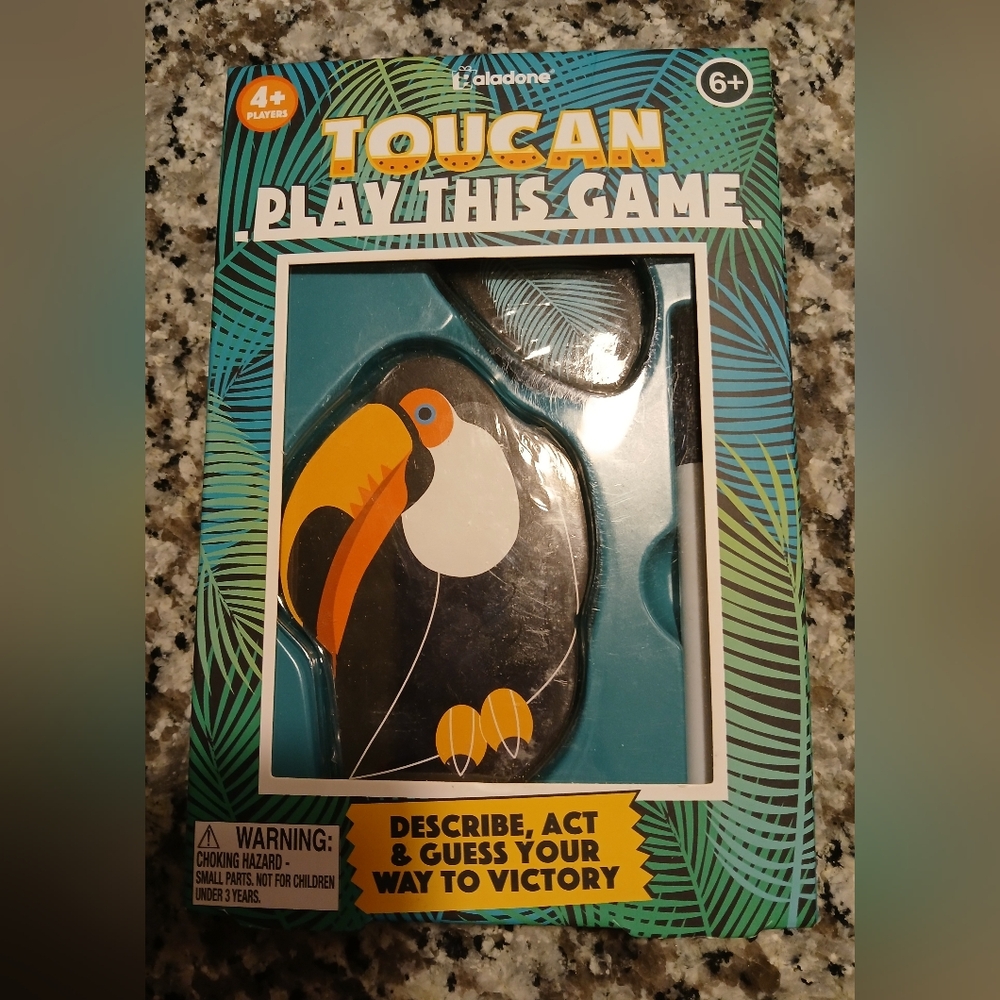 NWT Toucan Play This Game